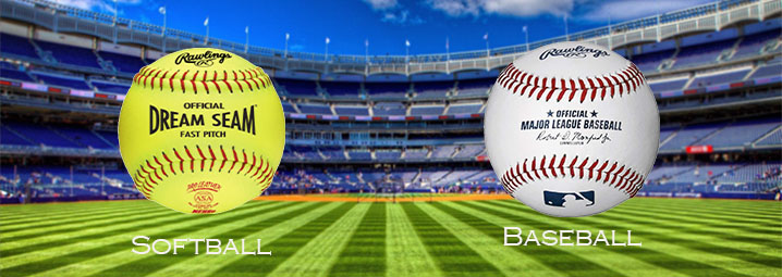 Softball and baseball differences