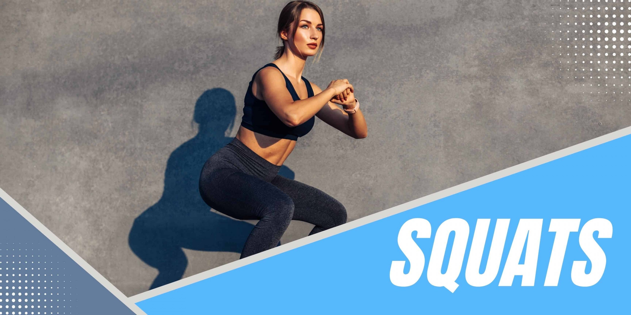 Woman doing squats